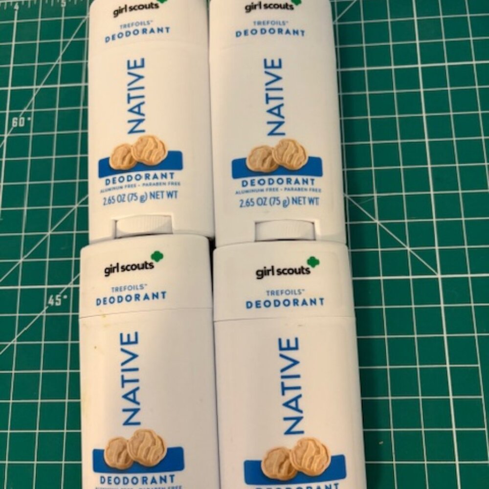 NEW- Set of 4 Native Trefoils Deodorant